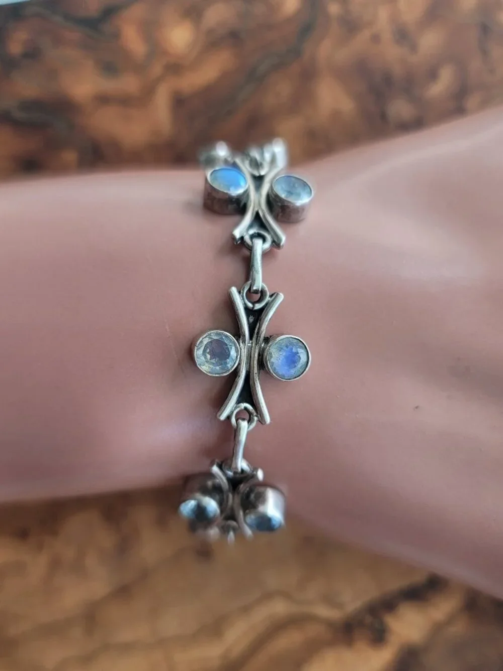 Moonstone & Sterling Bracelet